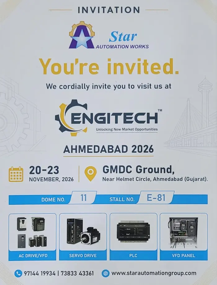 Star Automation Works - Engitech 2026 Invitation